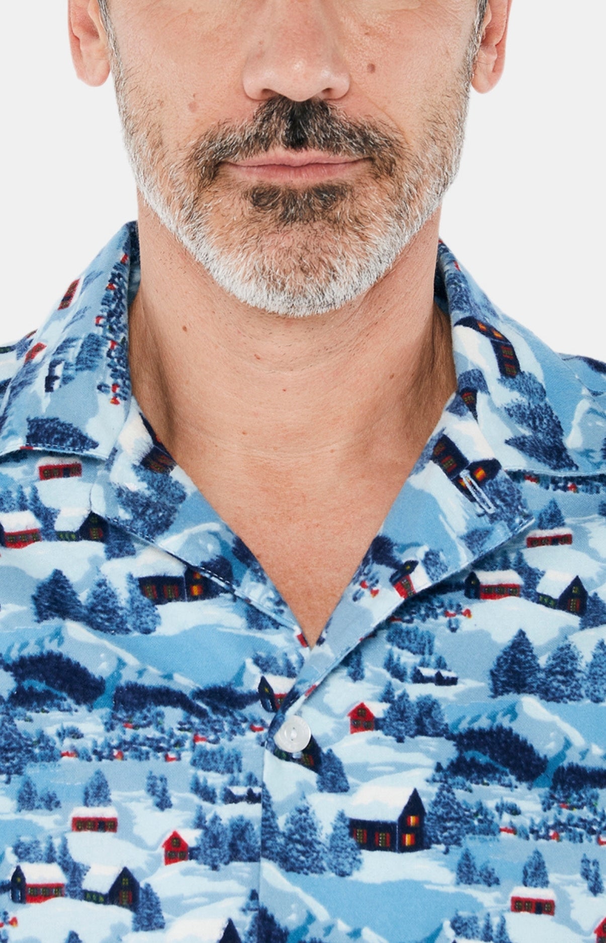 arthur-bob-petits-chalets-pyjama-boutonn-bleu-l image 2