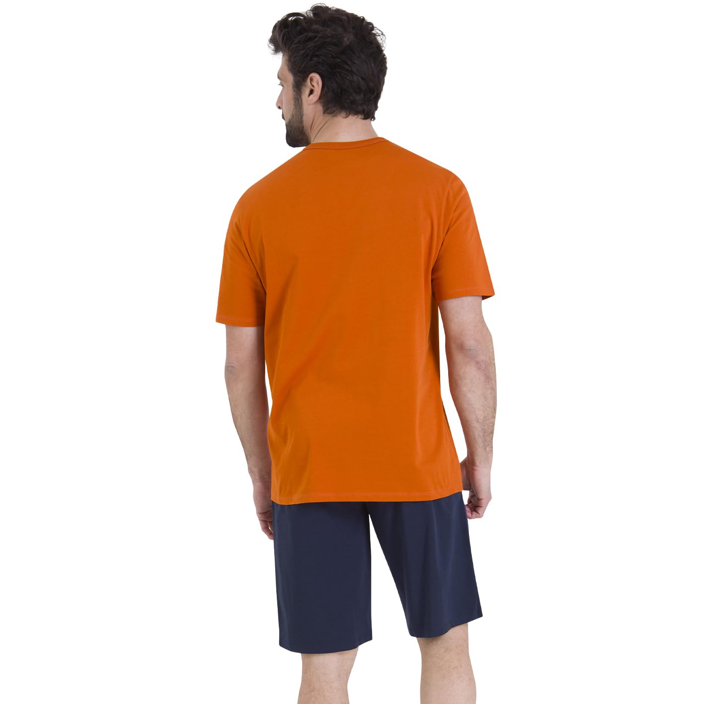 athena-ecopack-pyjama-court-homme-coton-m-construction image 3