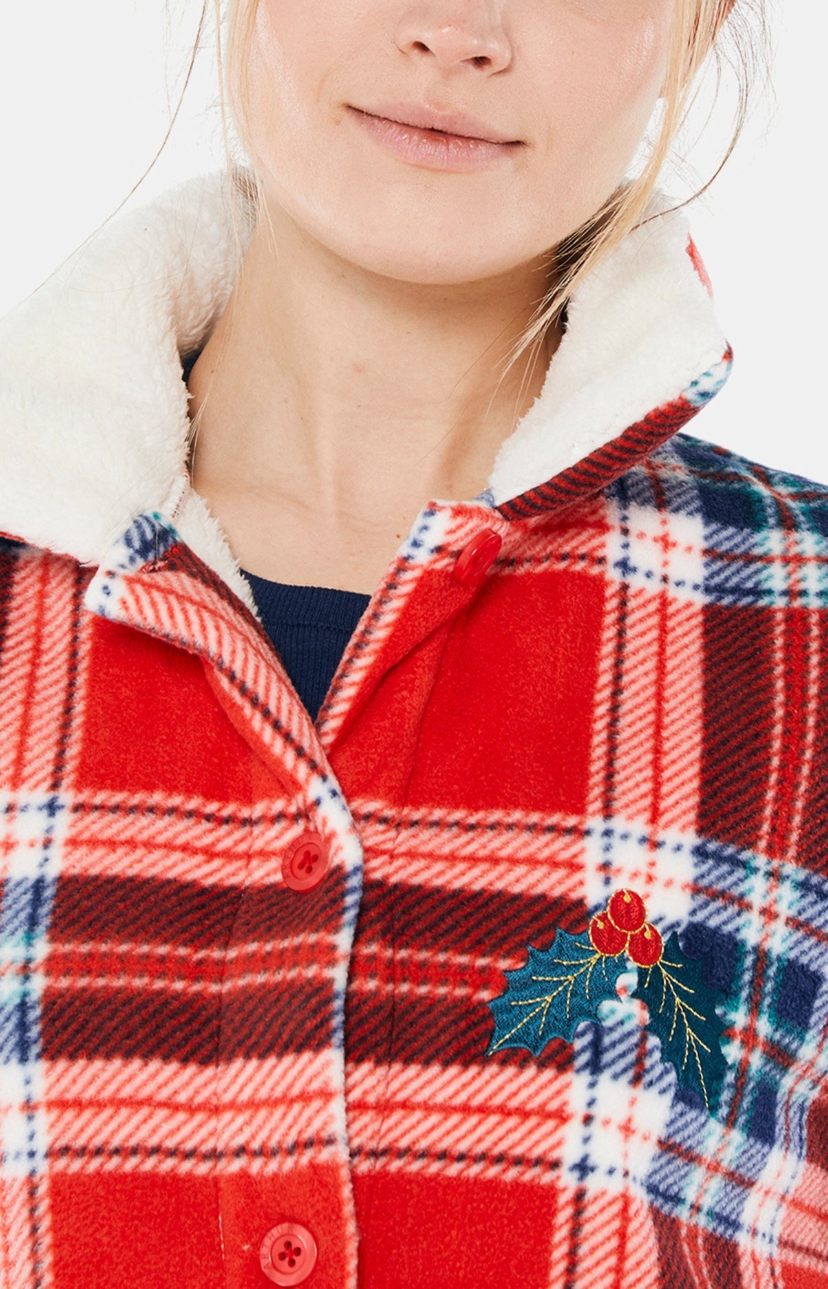 arthur-bob-logan-veste-polaire-femme-rouge-40-42 image 2
