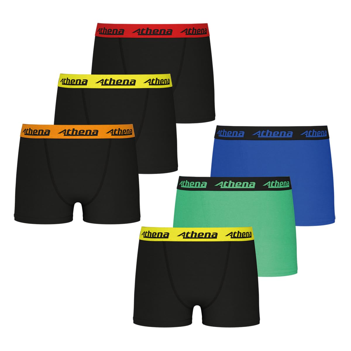 athena-ecopack-boxer-gar-on-16-ans-lot-6-coton-stretch image 5