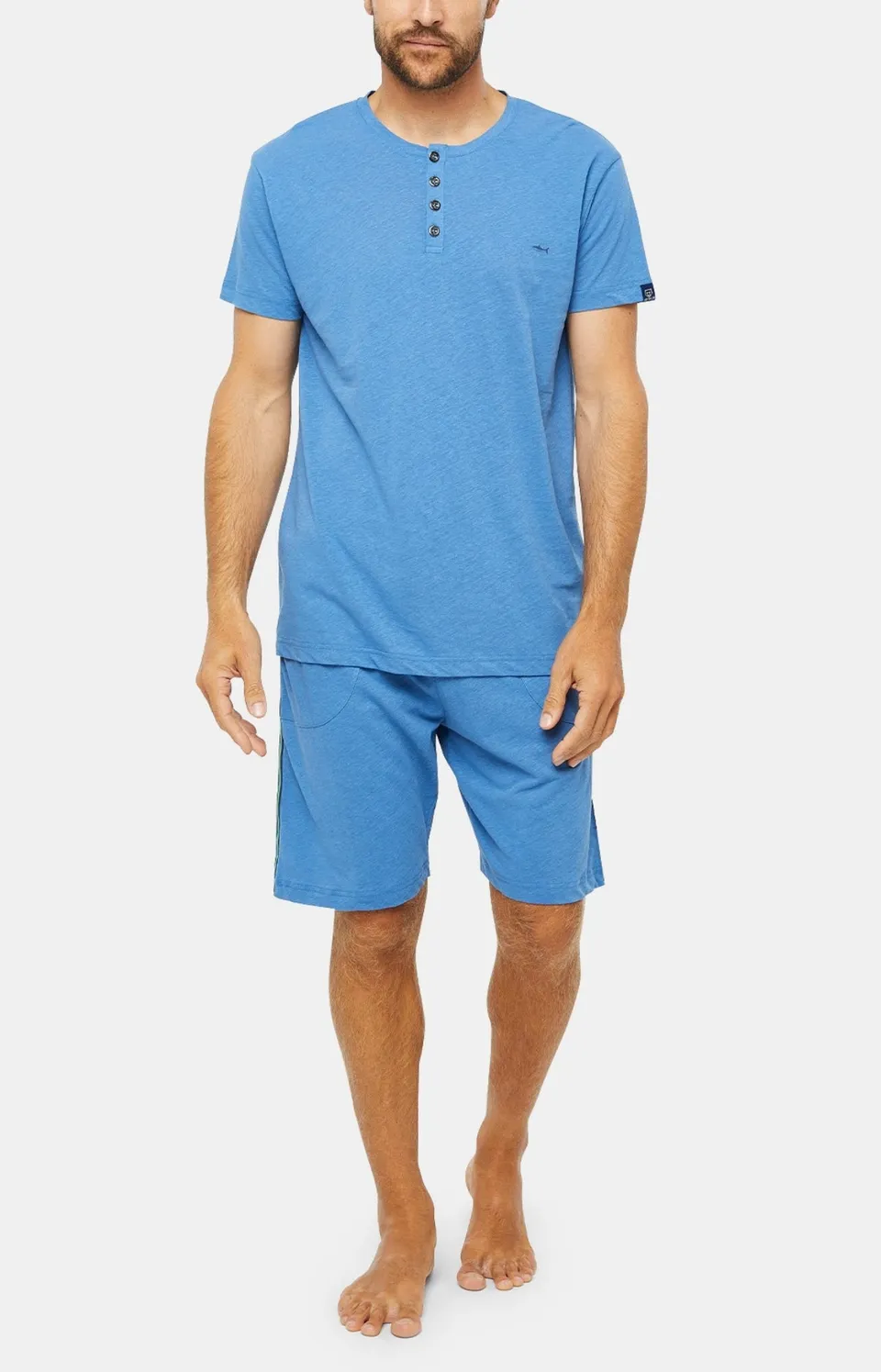 arthur-bob-denim-pyjashort-homme-denim-coton-bio image 1