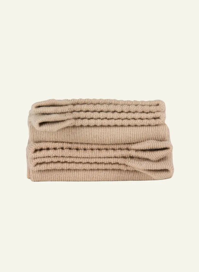 archiduchesse-socquette-beige-caf-au-lait-socquettes-coton image 1