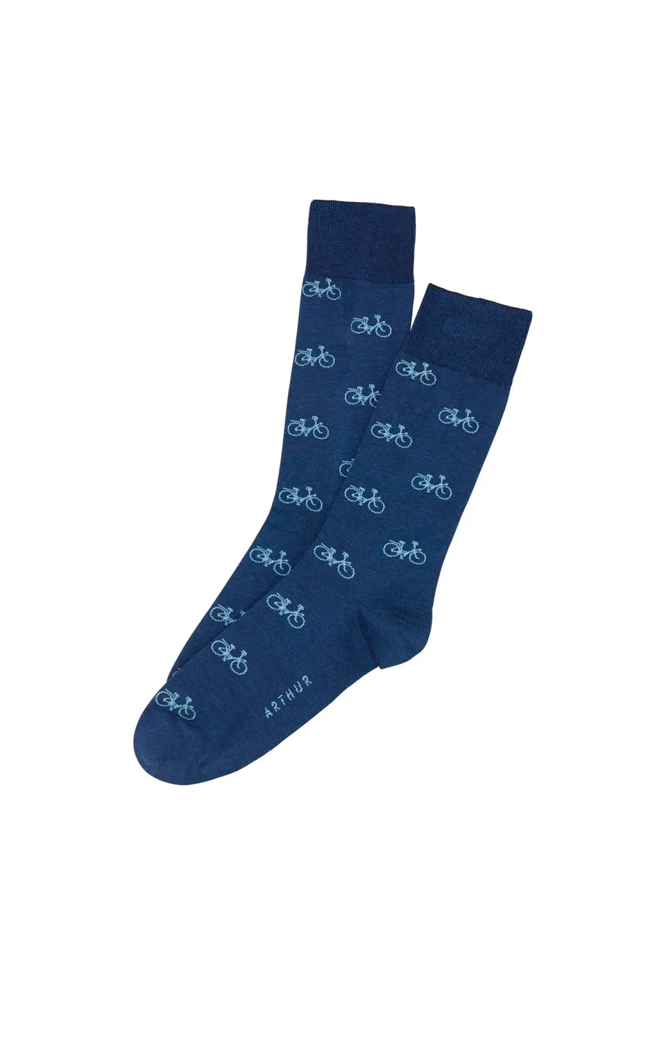 arthur-bob-v-lo-marine-chaussettes-marine-fil-d-cosse image 1