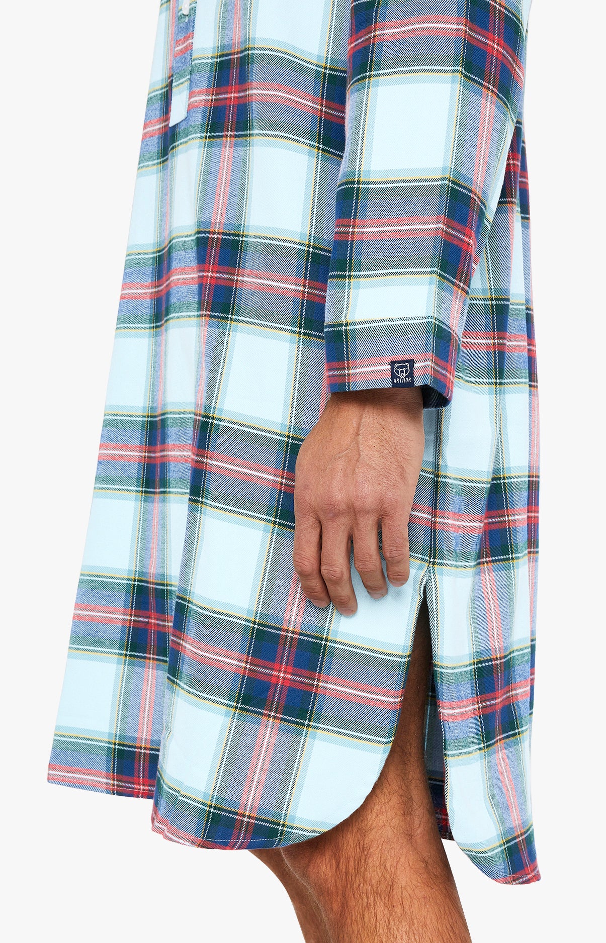 arthur-bob-logan-chemise-de-nuit-homme-glace-flanelle image 6