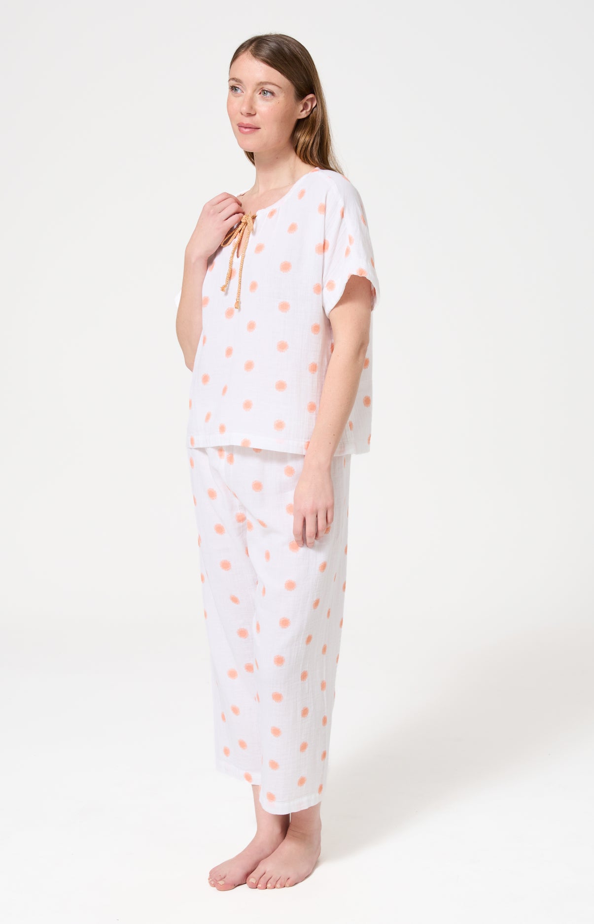 arthur-bob-soleil-pyjama-gaze-coton-blanc image 2