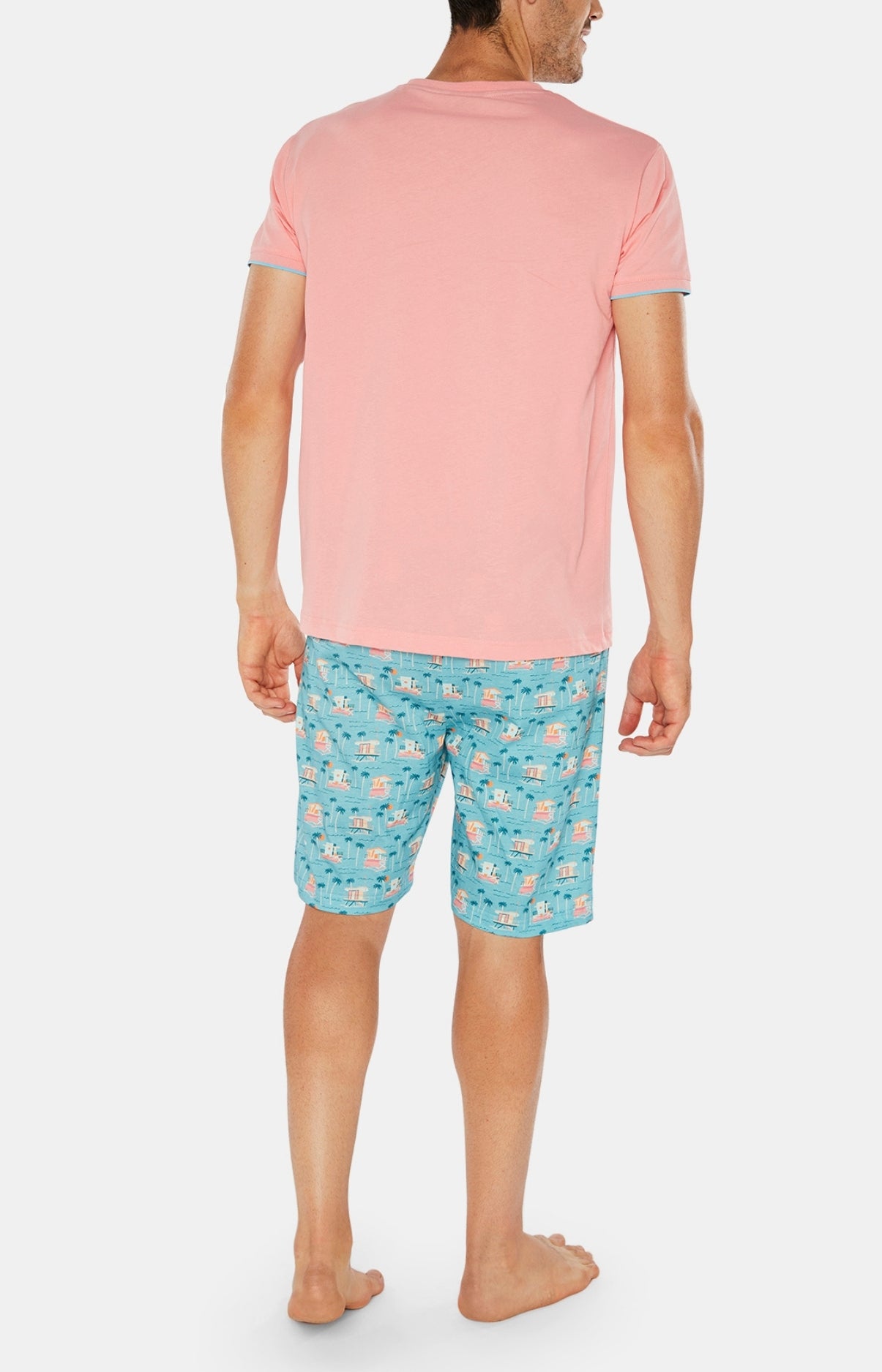 arthur-bob-pyjashort-coolifornia-homme-atoll-coton-bio image 4