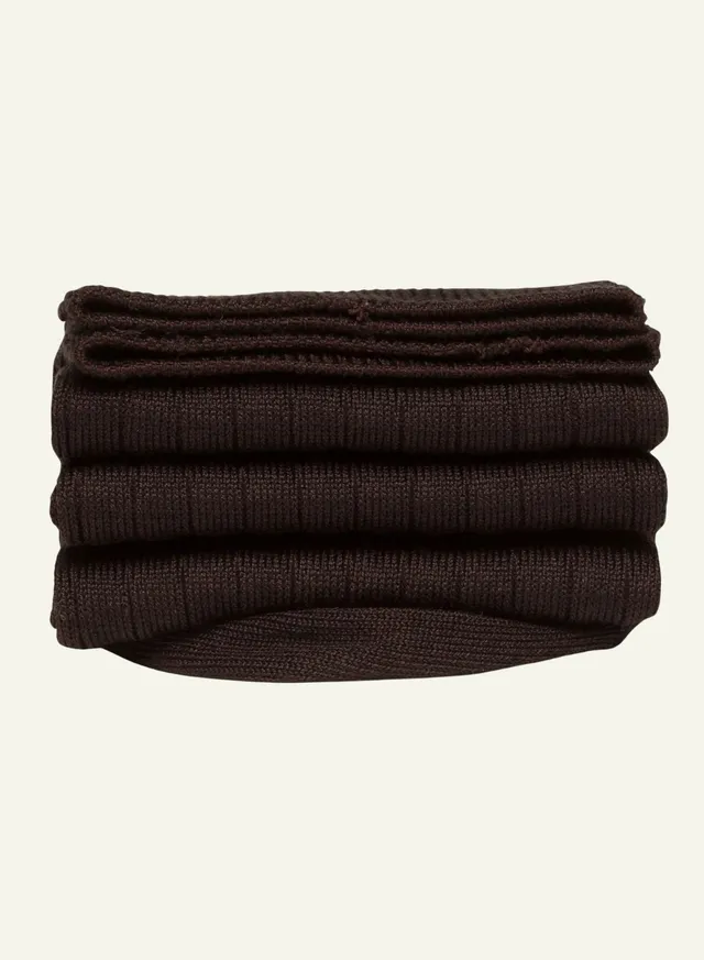 archiduchesse-de-luxe-marron-chocolat-chaussettes-fil-d-cosse image 1