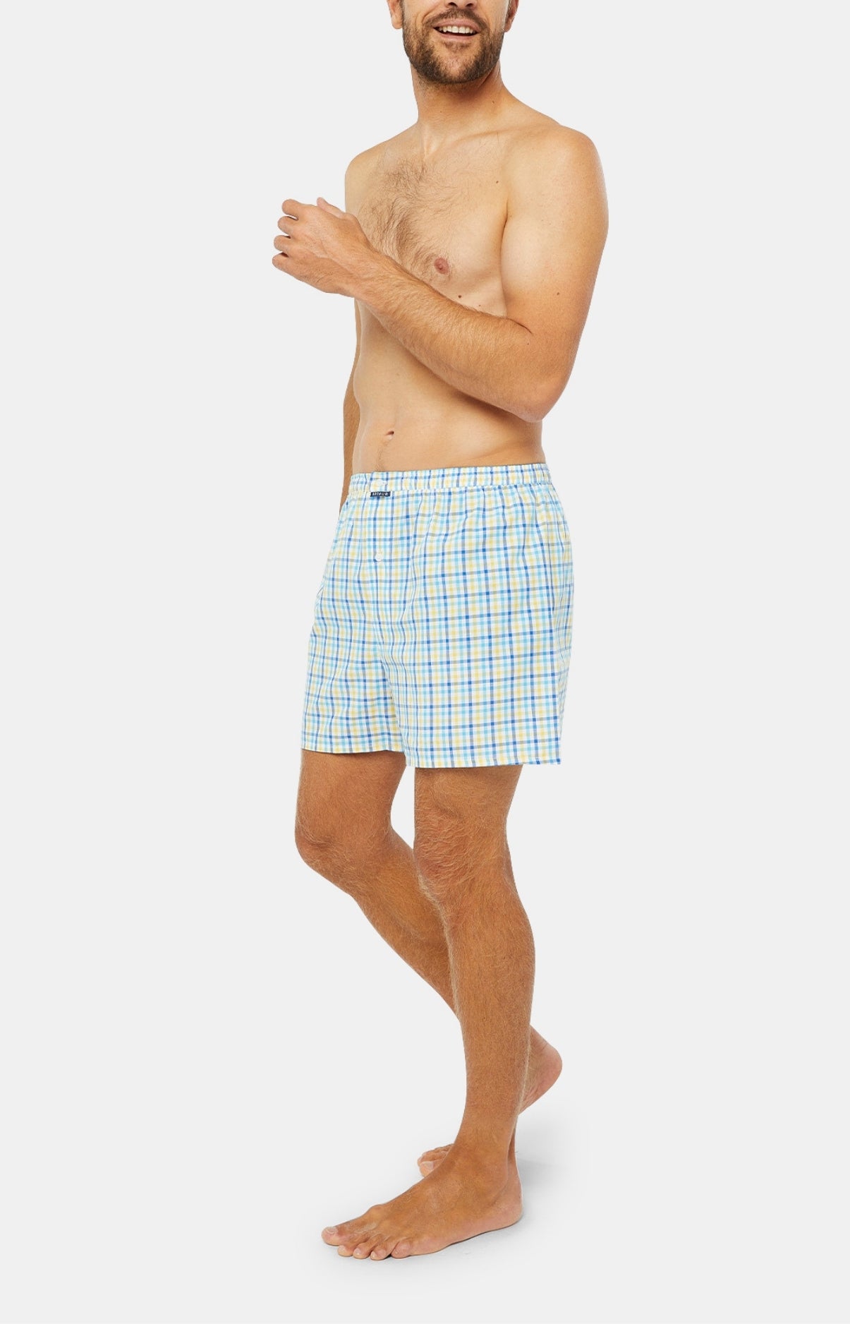 arthur-le-club-cale-on-coton-bio-homme-vichy-multicolore image 5