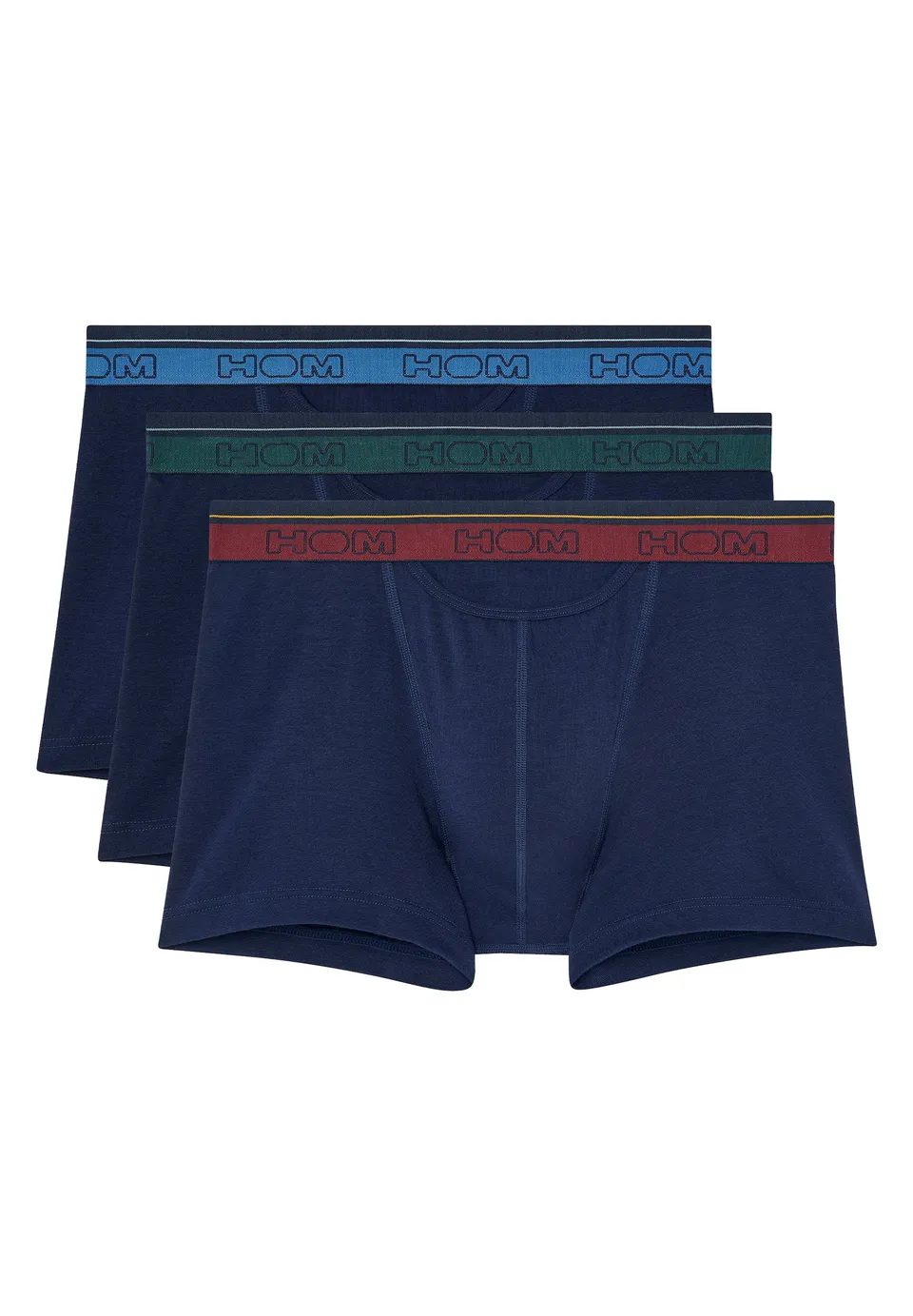 hom-ho1-tiago-boxer-brief-homme-m-lot-3-marine-coton image 1