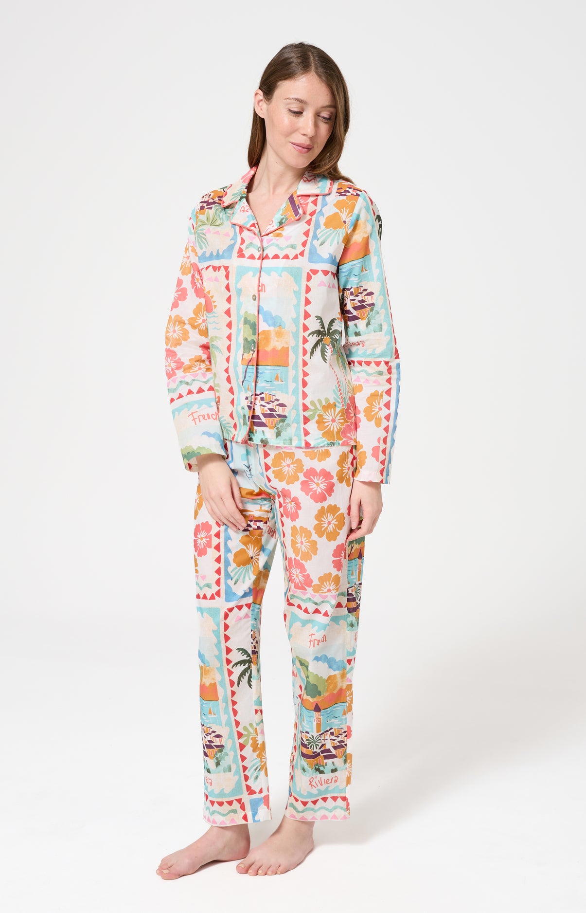 arthur-bob-pyjama-chemise-voile-coton-french-riviera image 4