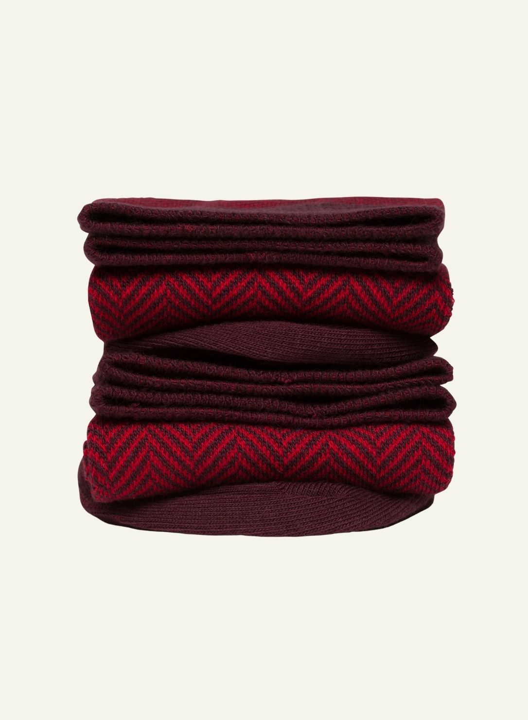 archiduchesse-fantaisie-chevronn-e-rouge-chaussettes-42-46 image 1