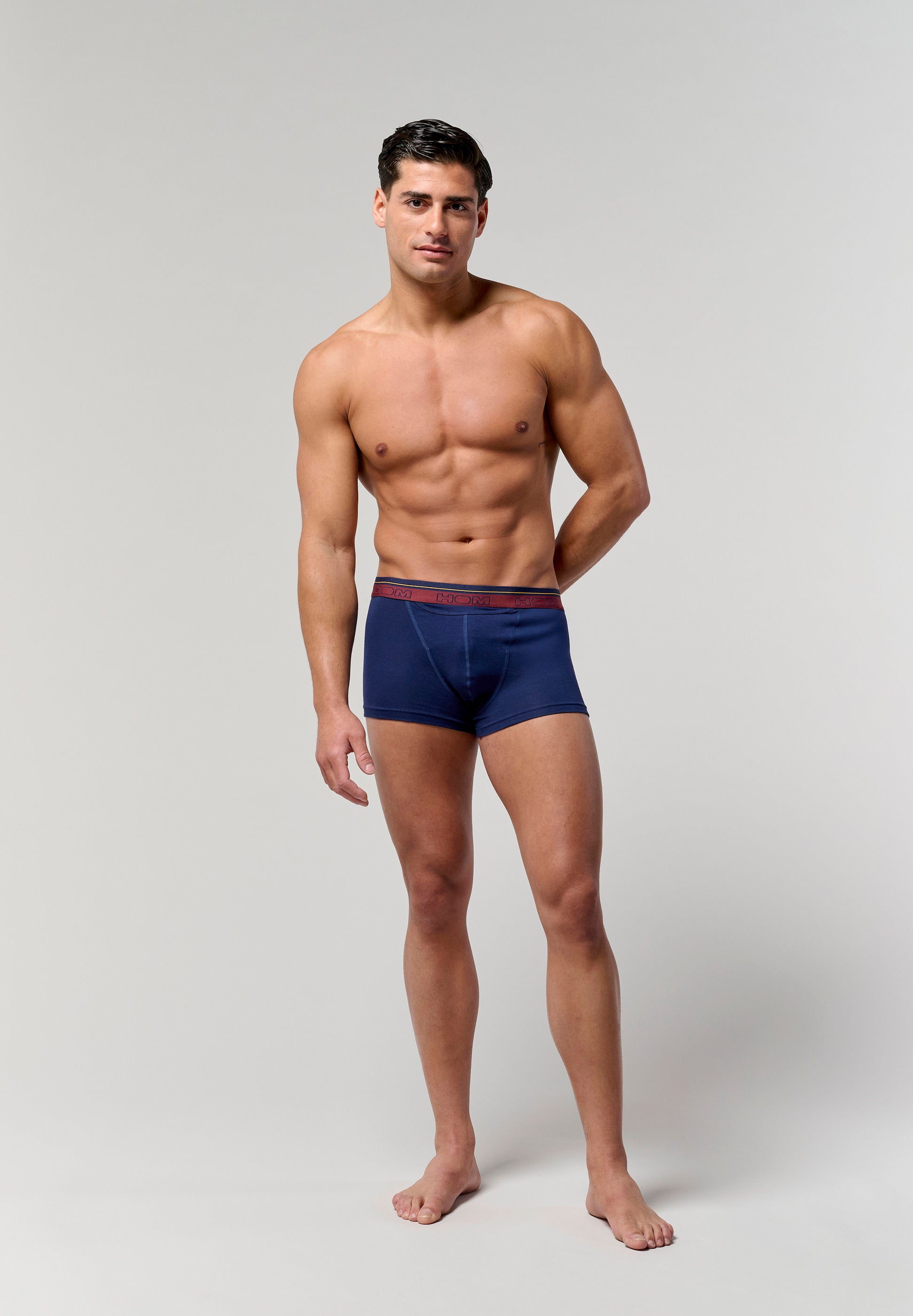 hom-ho1-tiago-boxer-brief-homme-m-lot-3-marine-coton image 3