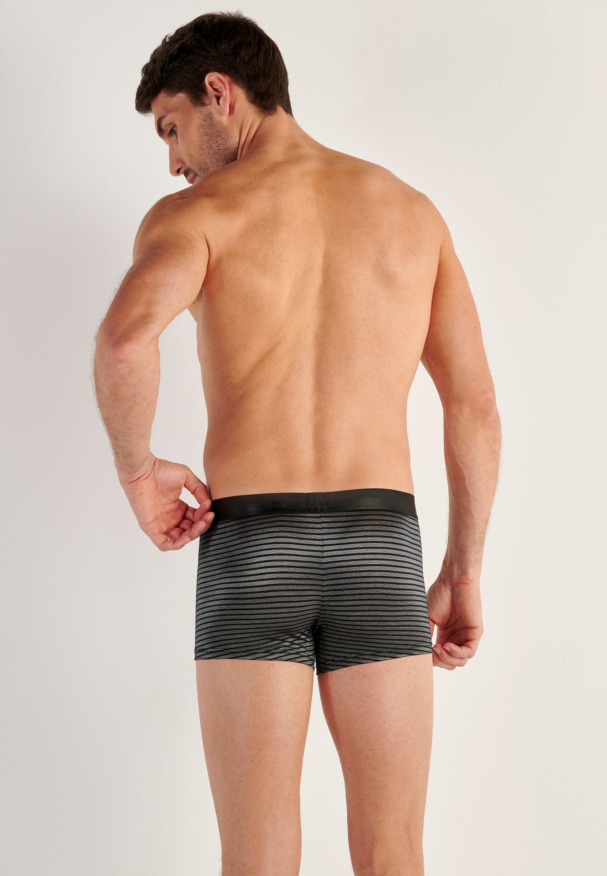hom-funky-styles-monsieur-403251-boxer-rayures-noir-blanc image 3