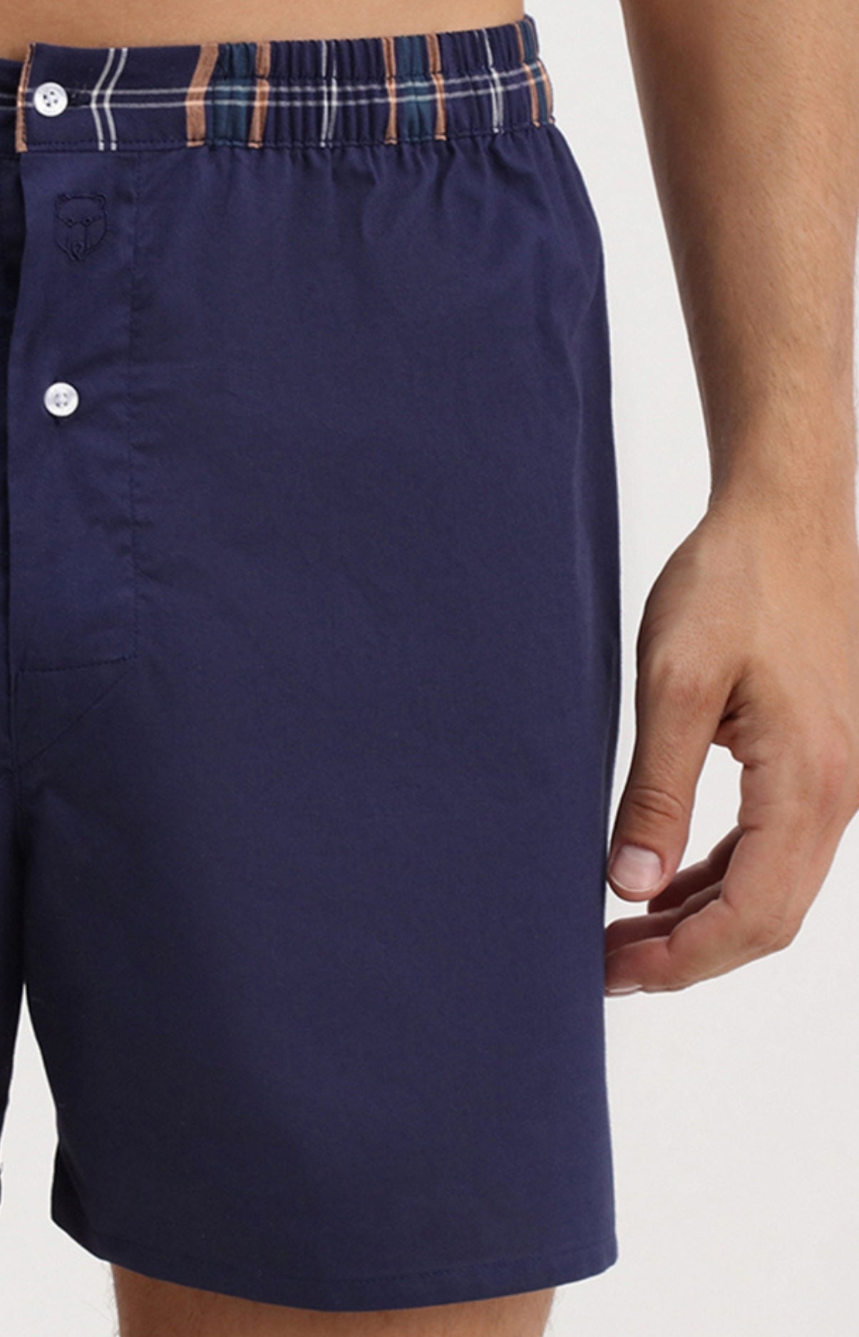 arthur-le-club-munich-cale-on-homme-navy-coton image 2