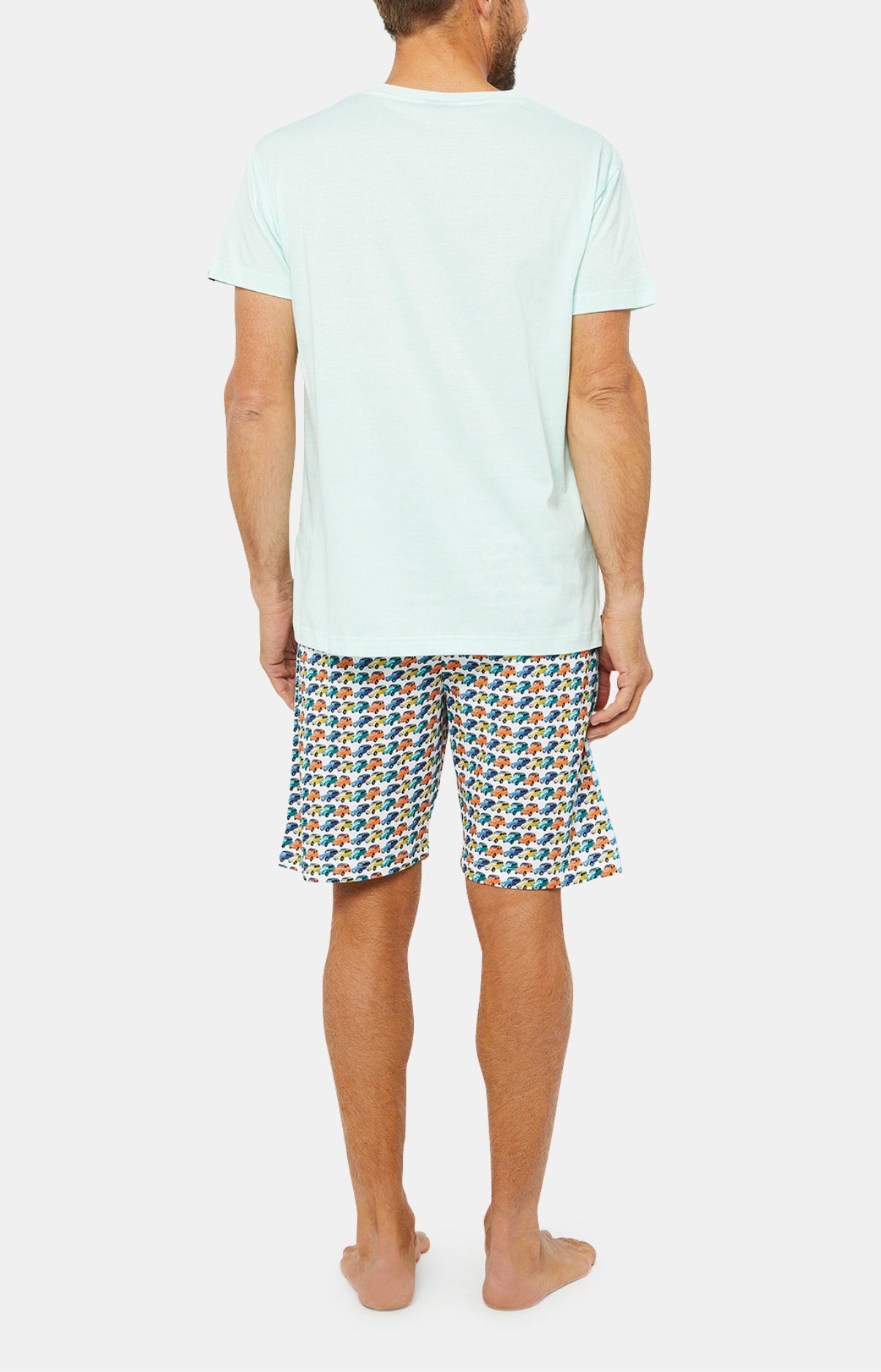 arthur-bob-2cv-pyjashort-homme-multicolore-coton-bio image 6