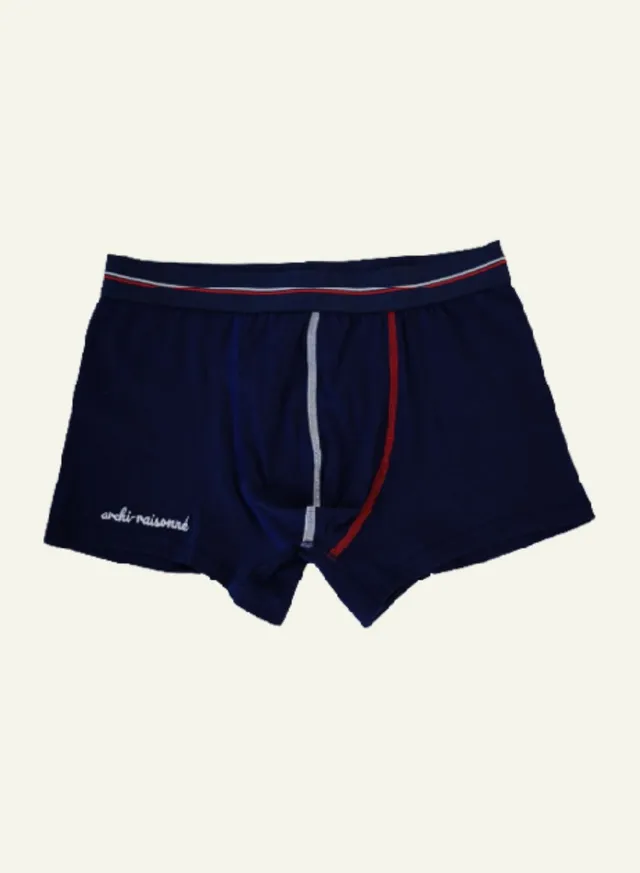 archiduchesse-recycl-e-le-boxer-raisonn-bleu-boxer-coton-bio image 1