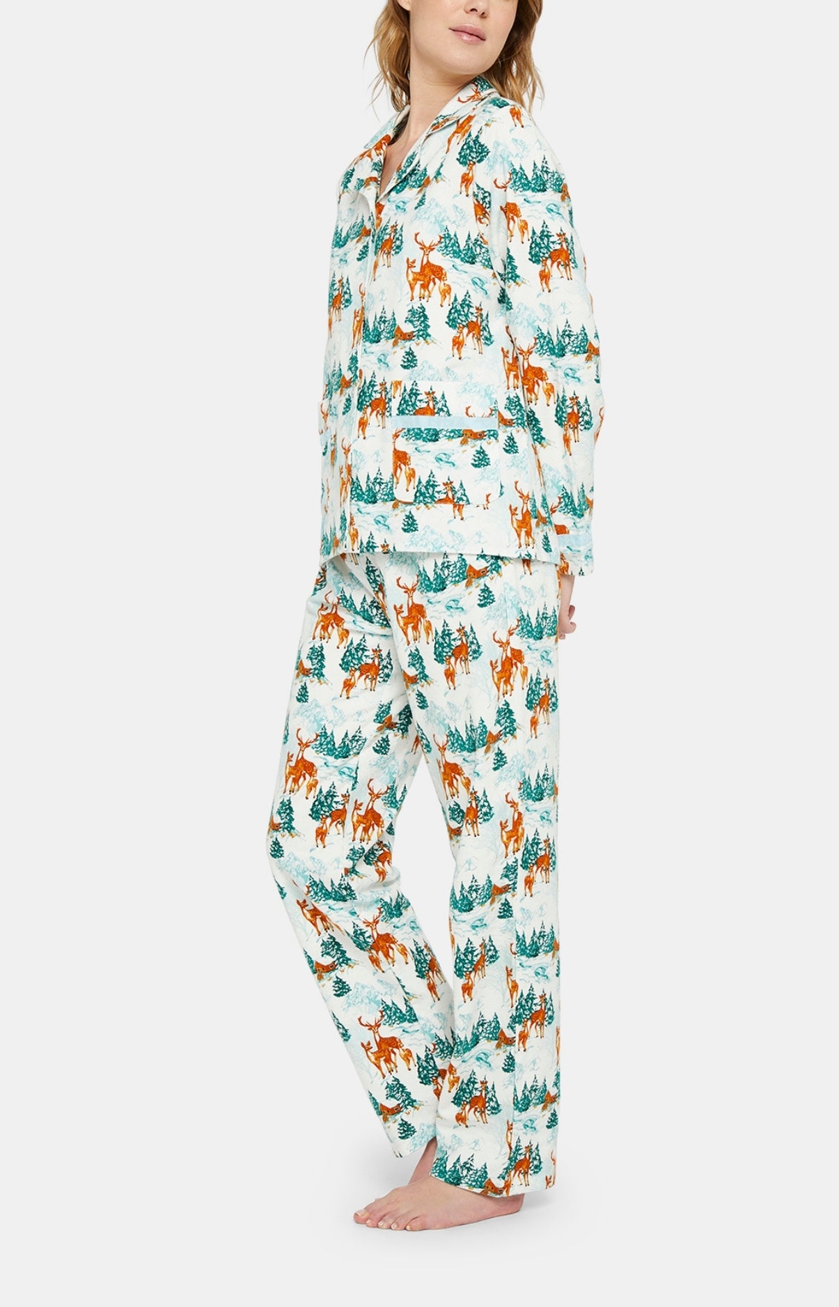 arthur-bob-faon-des-neiges-pyjama-femme-blanc-l image 2