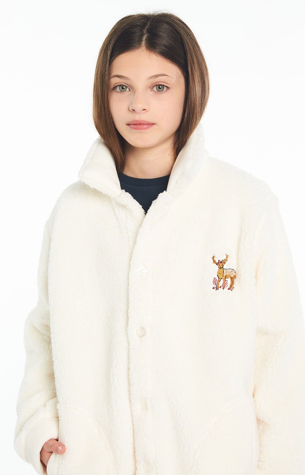 arthur-bob-veste-biche-gilet-fille-ivoire-10-12-chaud image 4
