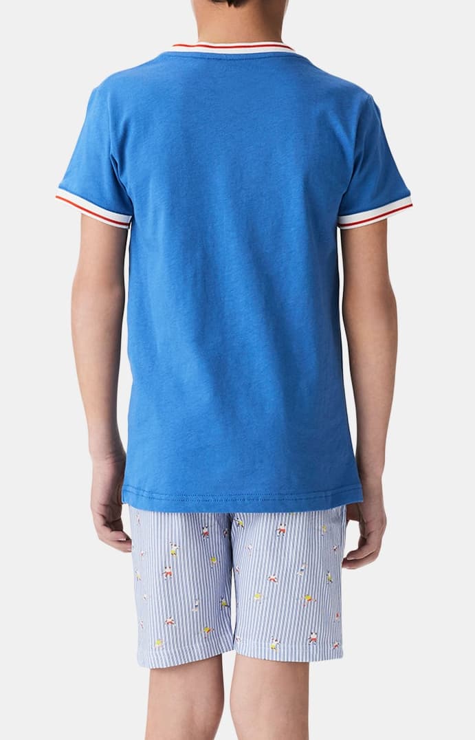 arthur-bob-pyjashort-enfant-good-night-bleu image 7