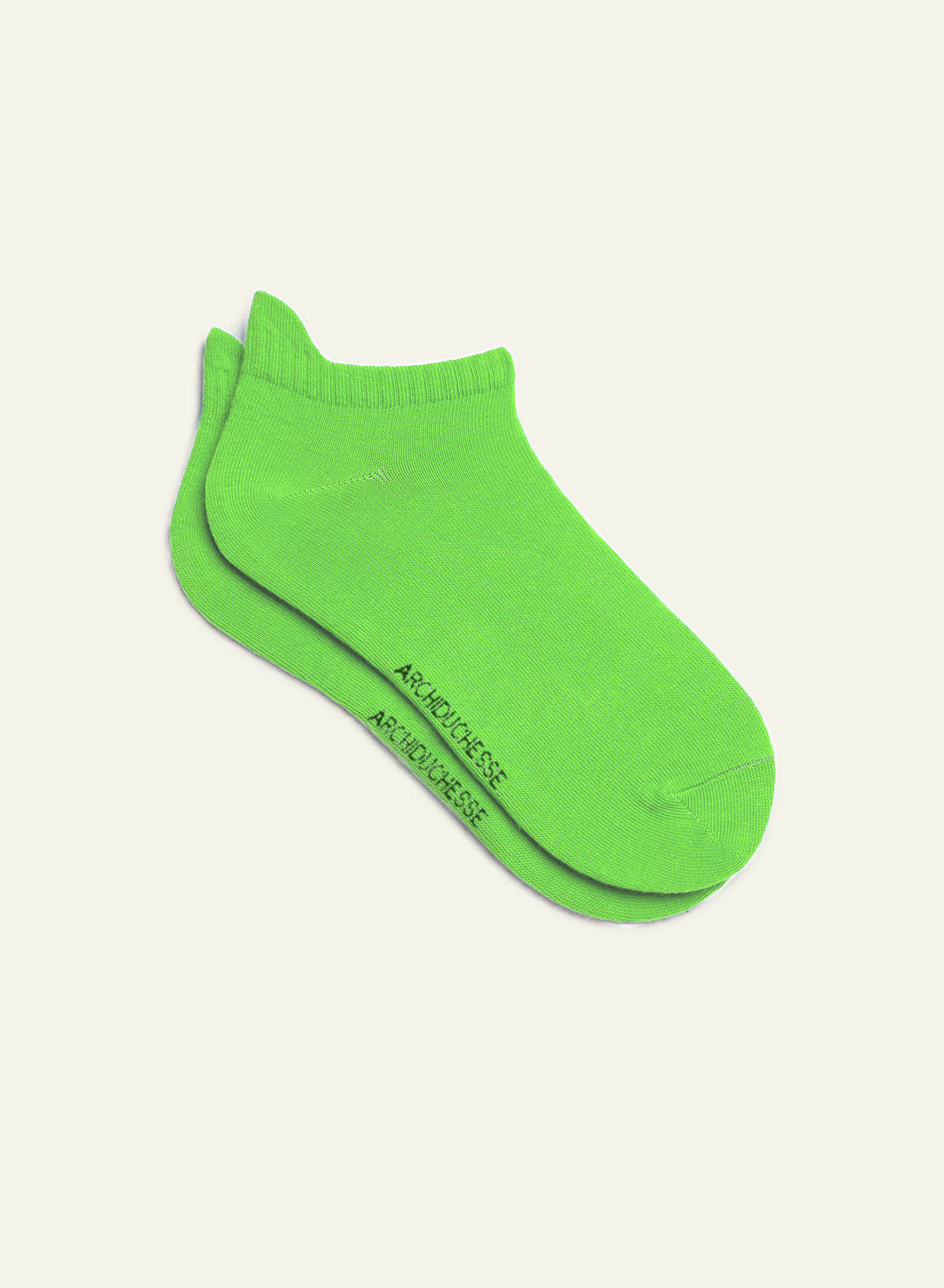 archiduchesse-socquette-vert-pomme-socquettes-coton-basses image 2
