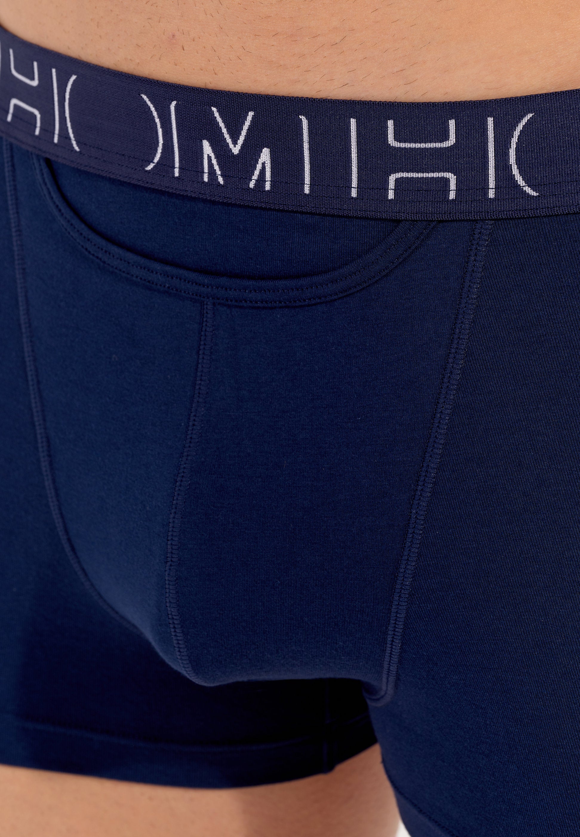 hom-ho1-boxerlines-lot-2-boxers-homme-coton-marine image 4