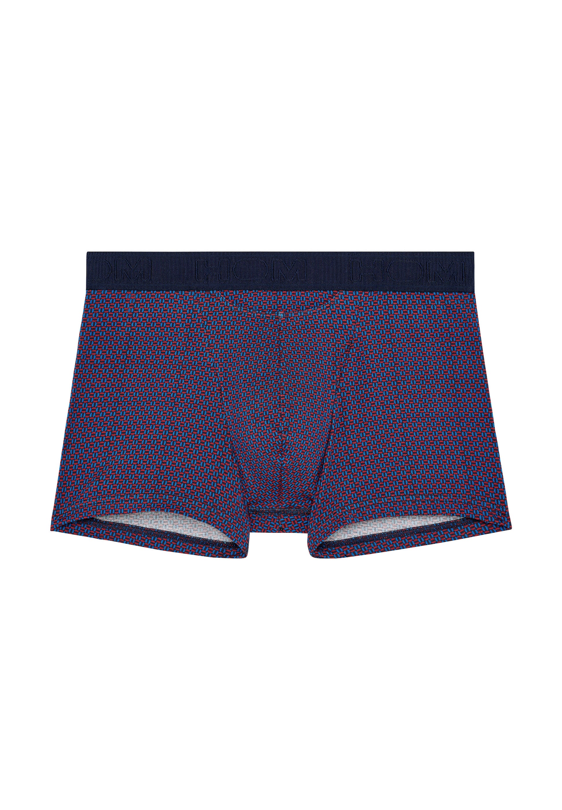 hom-ho1-fats-boxer-brief-navy-print-coton-modal image 1