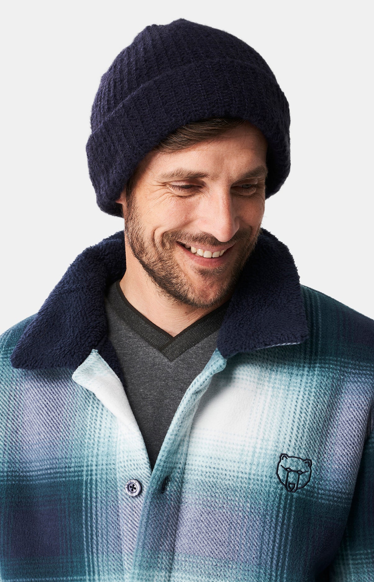 arthur-bob-bonnet-alpaga-marine-taille-unique image 2