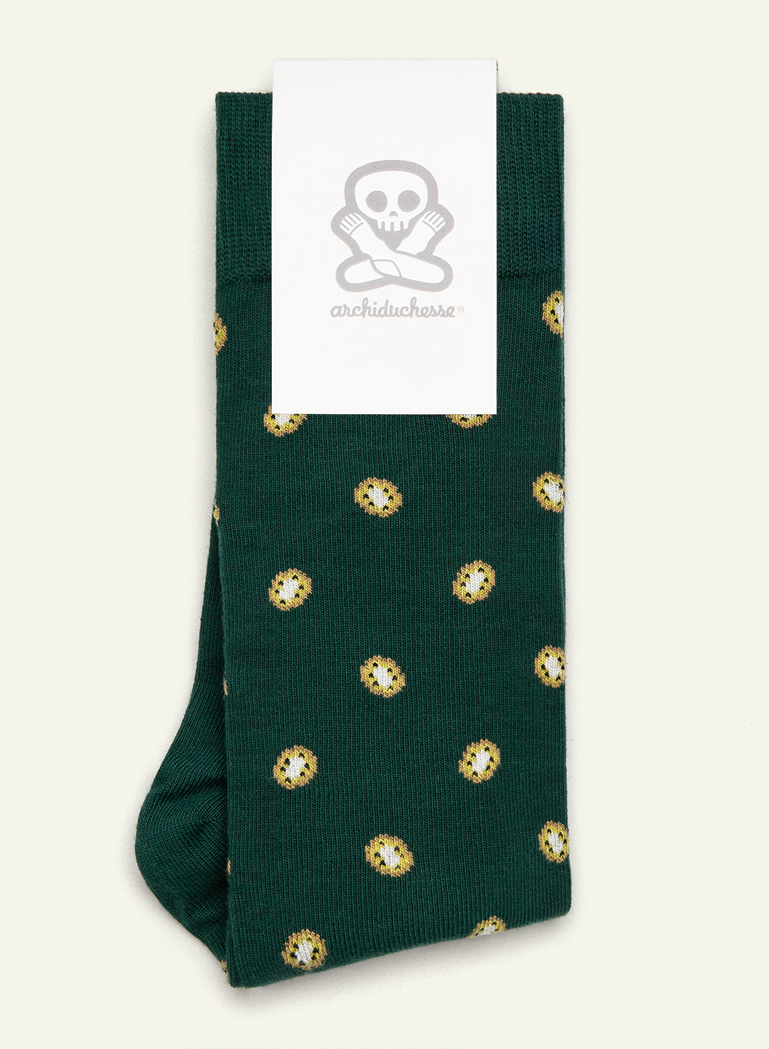 archiduchesse-fantaisie-kiwi-twist-vert-chaussettes-hautes-coton image 3