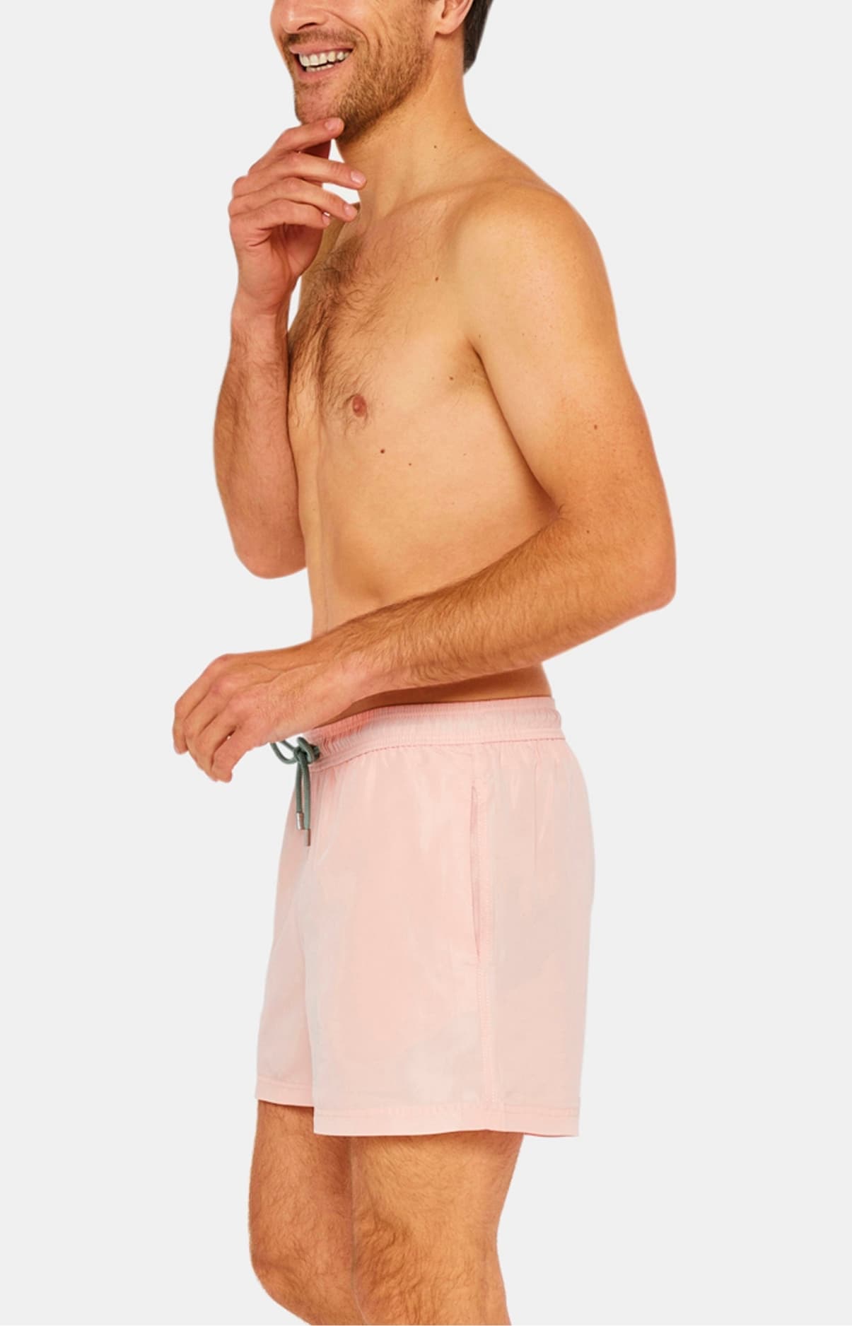 arthur-bob-short-de-bain-homme-rose-polyester-recycl image 4