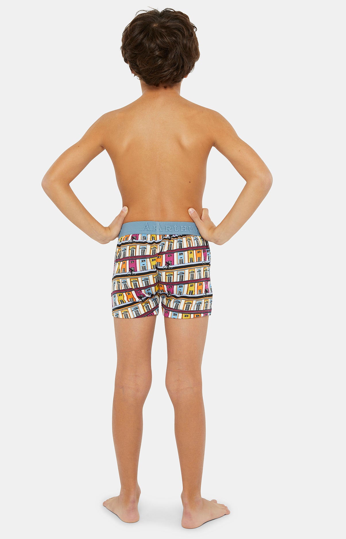 arthur-bob-amsterdam-boxer-coton-garcon-multicolore image 2