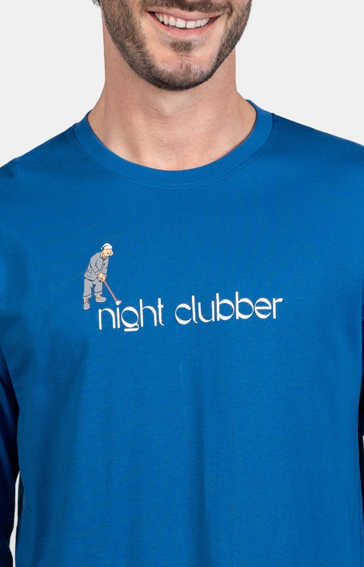 arthur-bob-night-clubber-pyjama-homme-noir-coton image 2