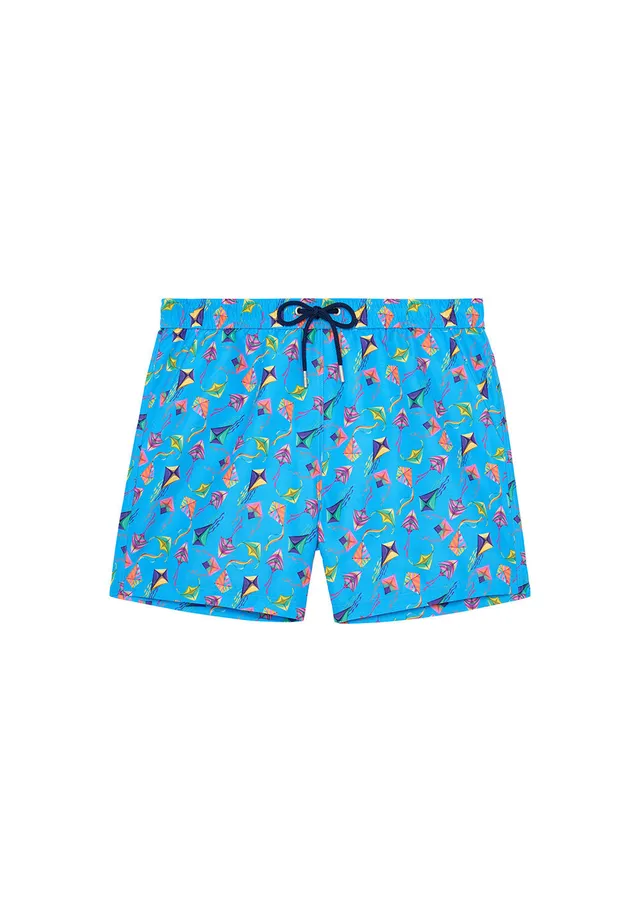 hom-h-fresh-lido-403168-short-de-plage-bleu-imprim image 1