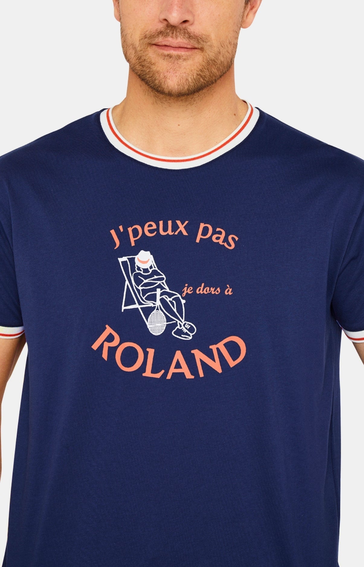 arthur-bob-roland-garros-pyjashort-homme-terre-coton-bio image 2