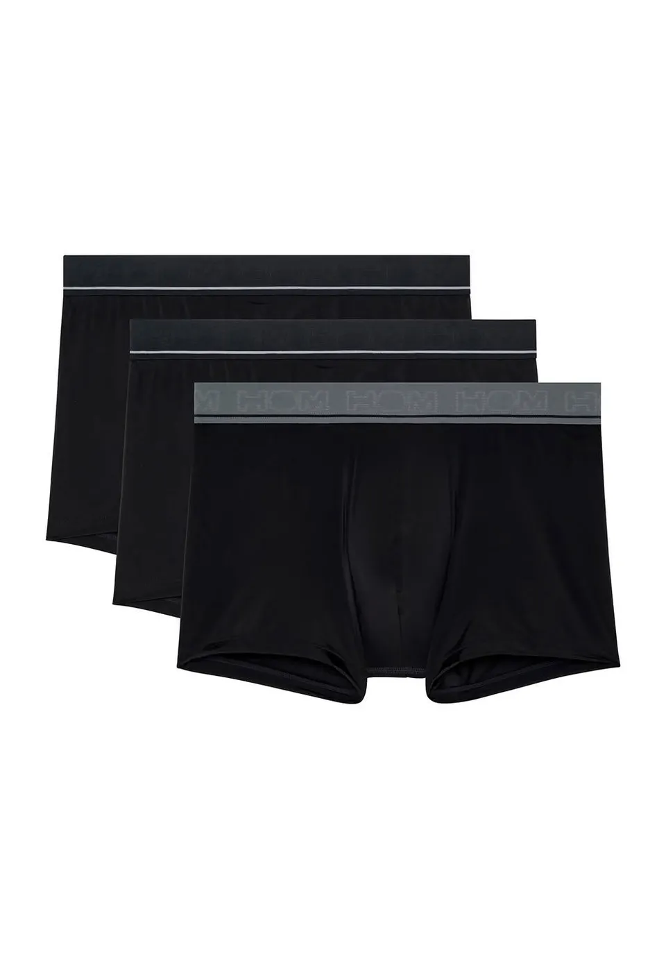 hom-leonard-n-2-boxer-homme-noir-coton-lot-de-3 image 1