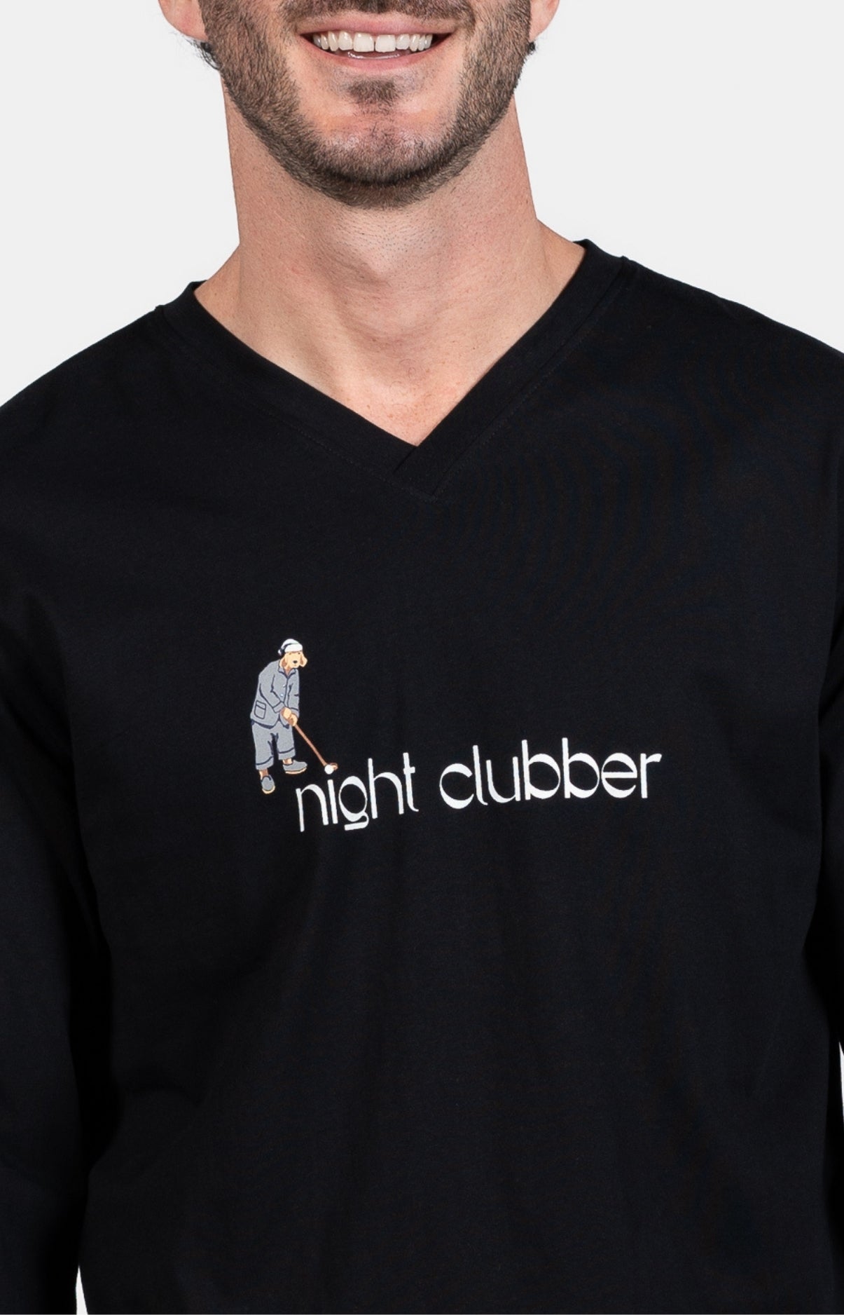 arthur-bob-pyjama-night-clubber-coton-gris-m image 2