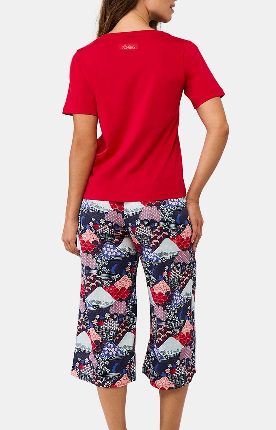 arthur-bob-fuji-pyjama-femme-marine-coton-bio image 6