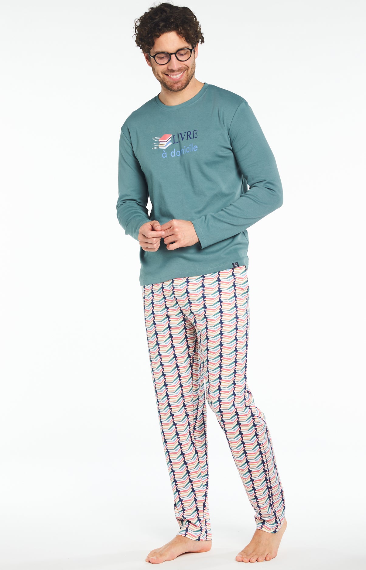 arthur-bob-pyjama-livre-domicile-coton-bio-homme image 6