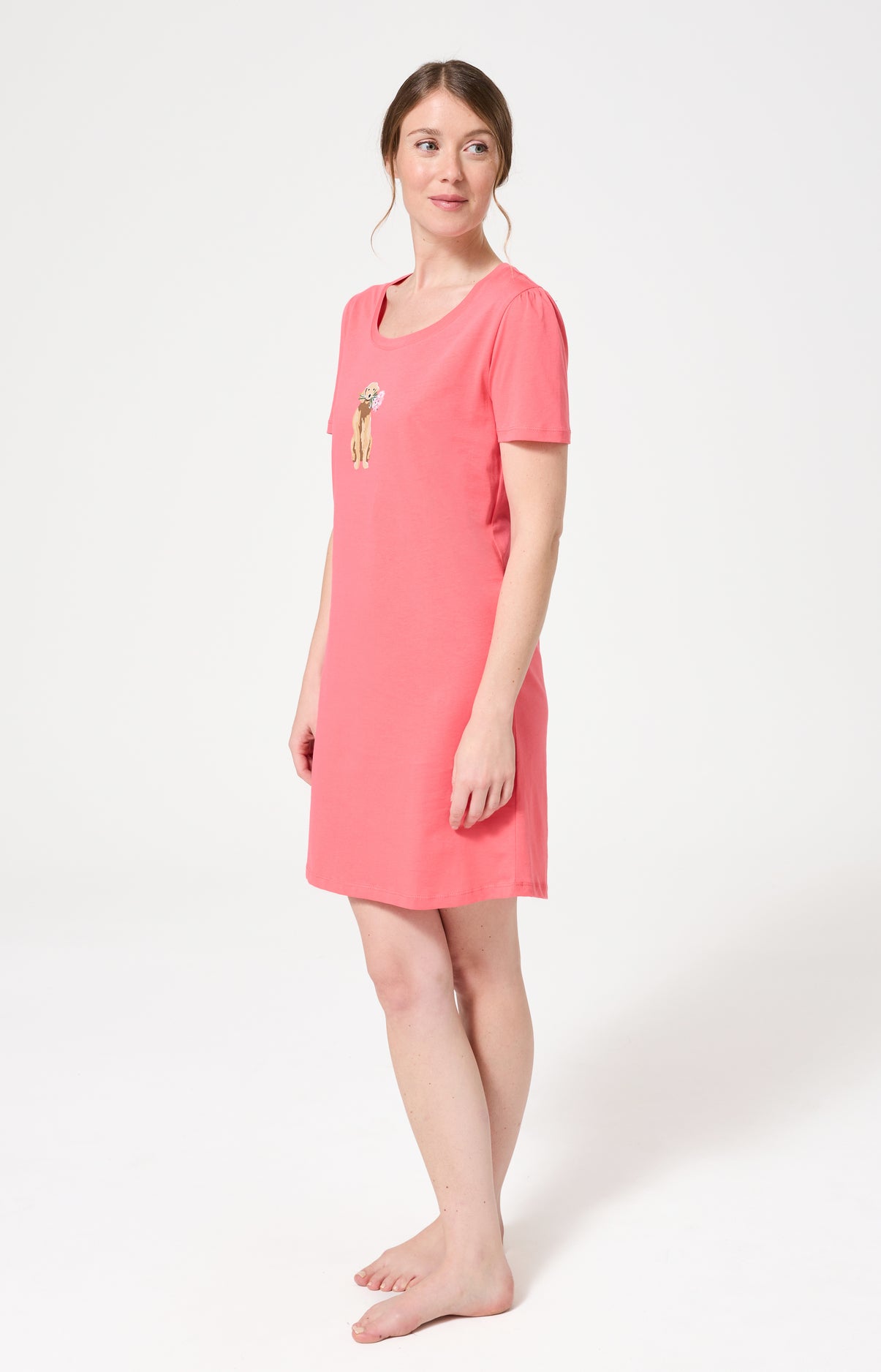 arthur-bob-nina-chemise-de-nuit-multicolore-coton-bio image 4