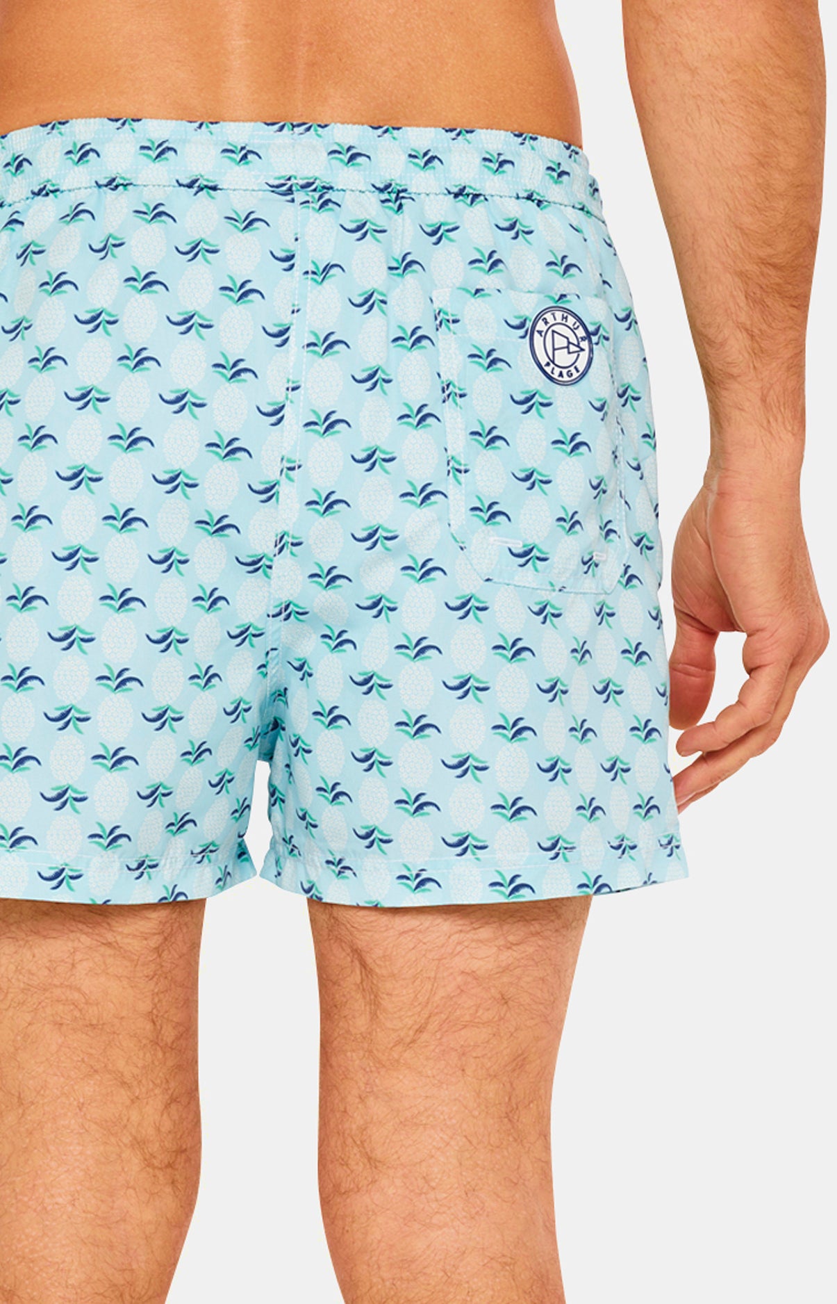 arthur-bob-short-ananas-lagon-bleu-homme image 7