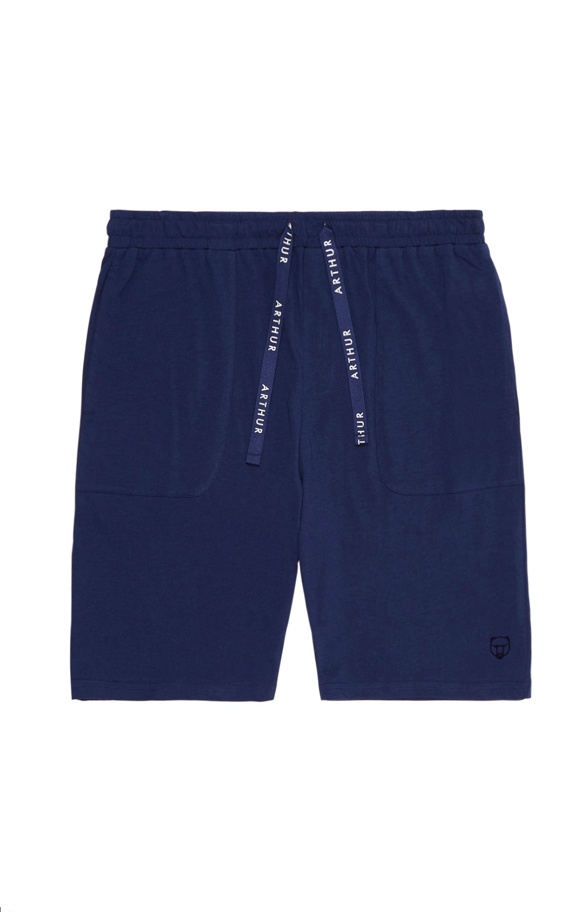 arthur-coton-short-homme-marine-l-coton-bio image 3