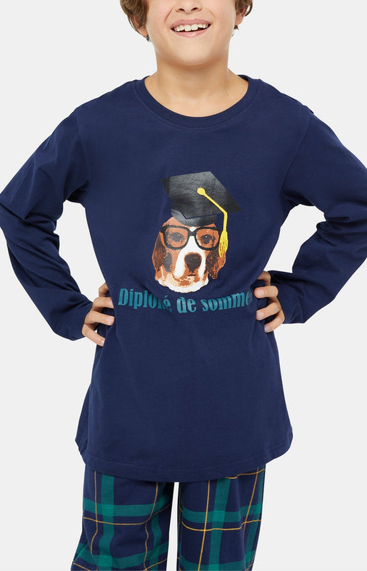 arthur-bob-dipl-m-de-sommeil-pyjama-enfant-marine image 2