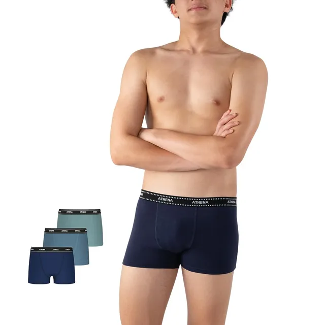 athena-my-petit-prix-lot-3-boxers-gar-on-6-8-ans-coton-stretch image 1