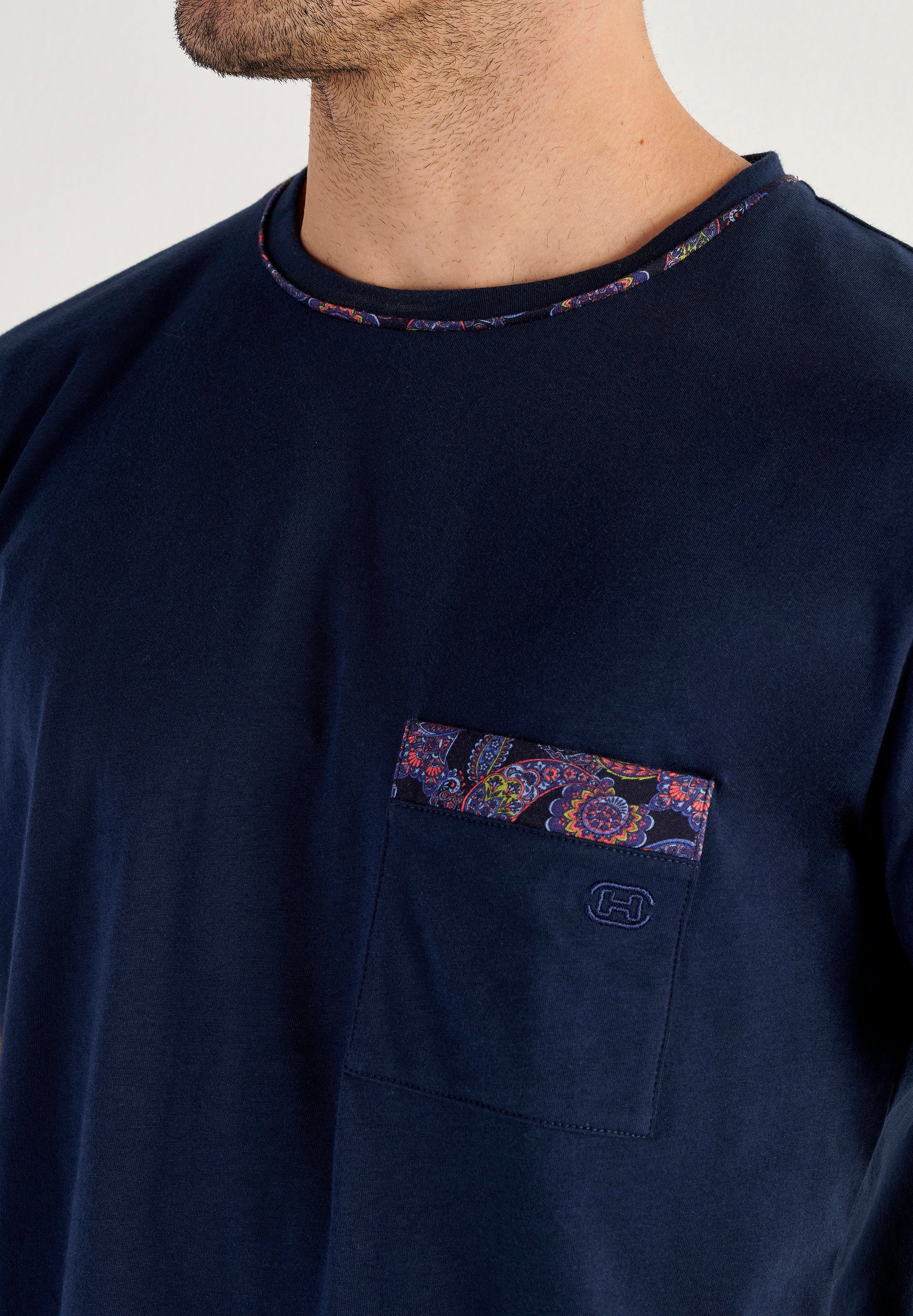 hom-modal-comfort-ringo-pyjama-court-coton-imprim image 5