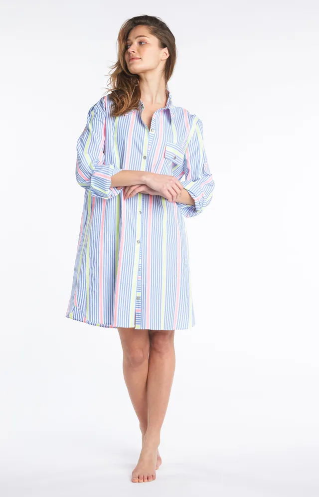 arthur-bob-chemise-grand-p-re-fluo-chemise-de-nuit-multicolore image 1