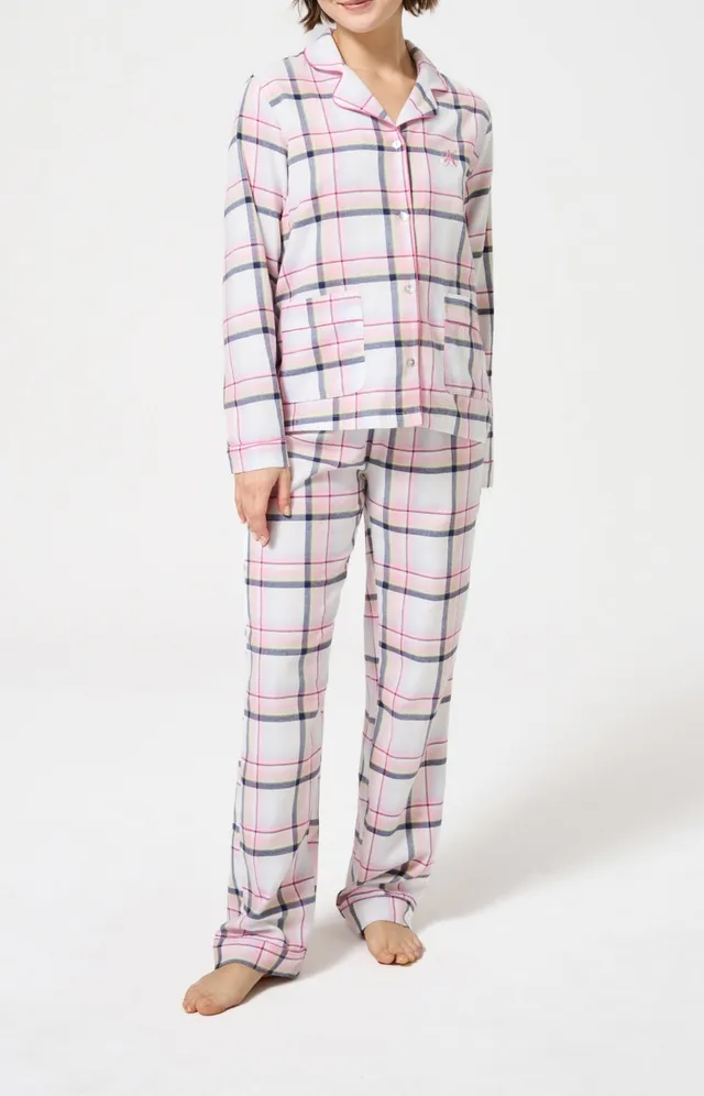 arthur-bob-pyjama-lola-rose-flanelle-coton-boutonn-femme image 1