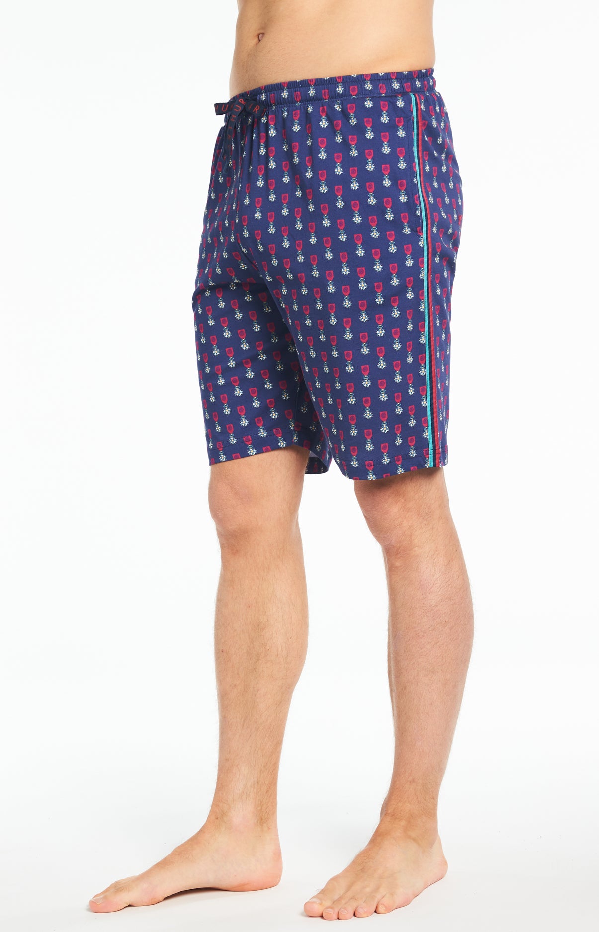 arthur-bob-l-gion-dormeur-pyjashort-homme-marine-coton-bio image 7