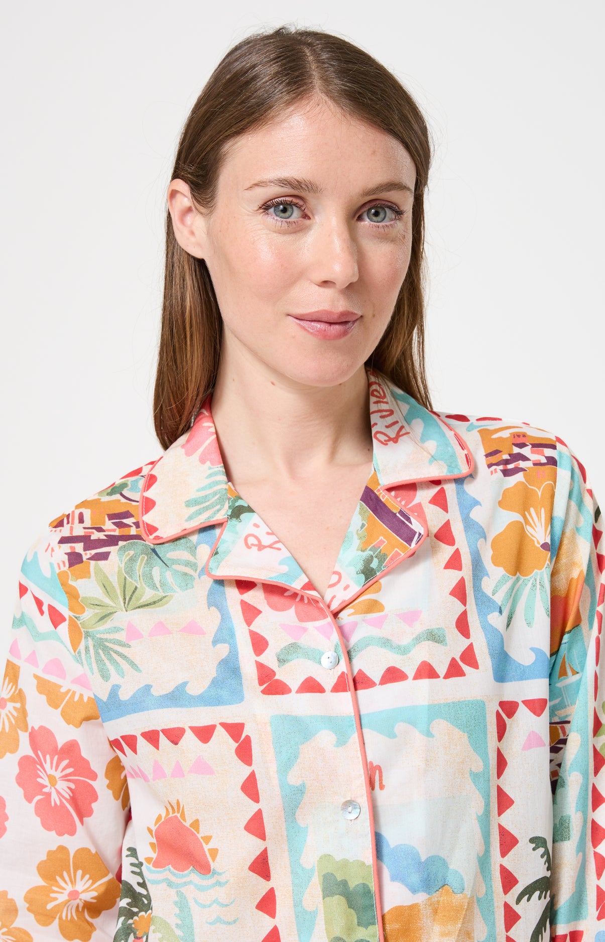 arthur-bob-pyjama-chemise-voile-coton-french-riviera image 2