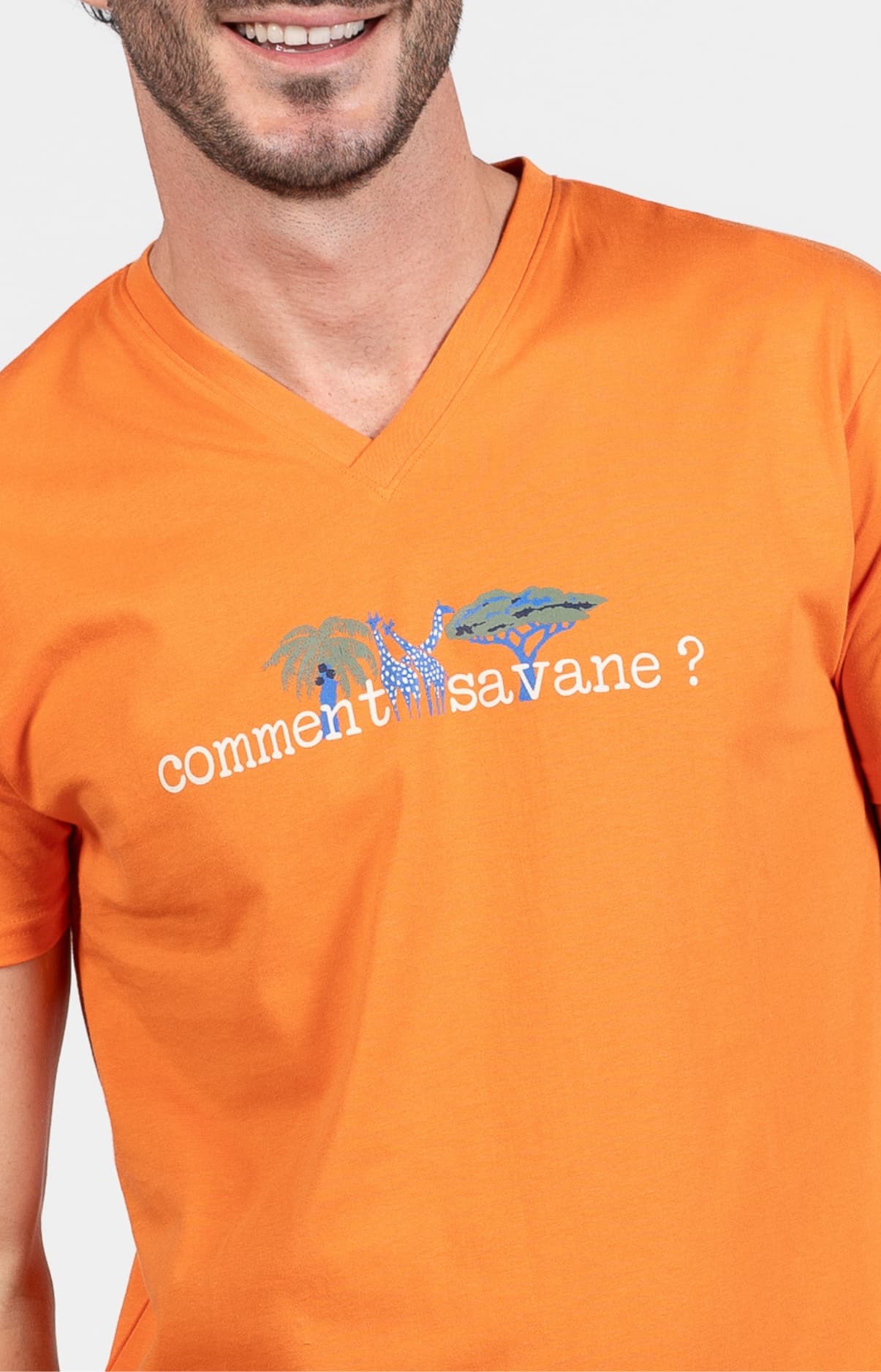 arthur-bob-pyjashort-savane-ecru-l-jersey-coton image 2