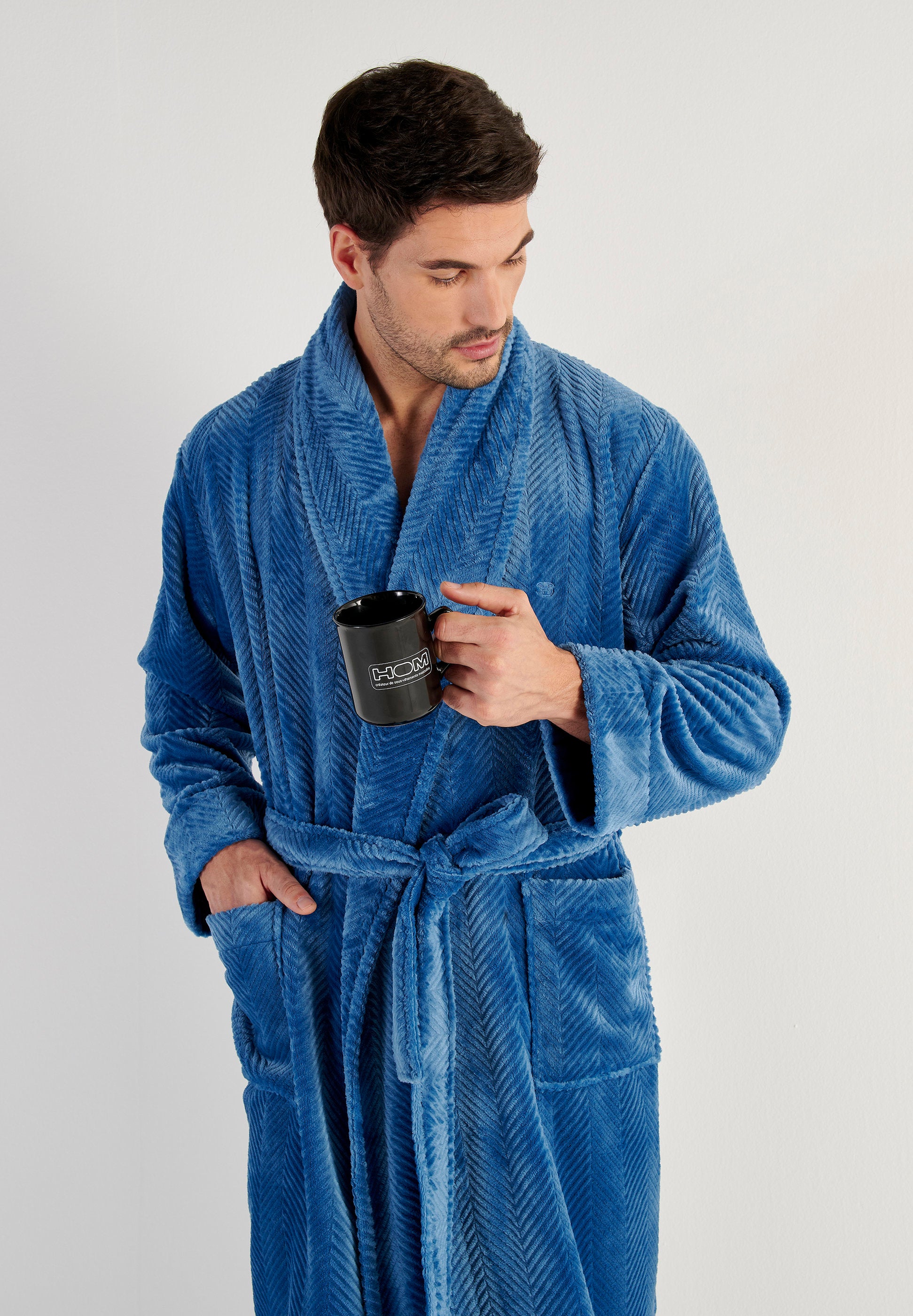 hom-modal-comfort-peignoir-everest-homme-bleu-polaire image 6