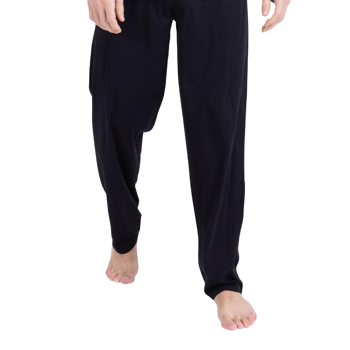 athena-my-petit-prix-pyjama-long-homme-bleu-noir-col-o image 2